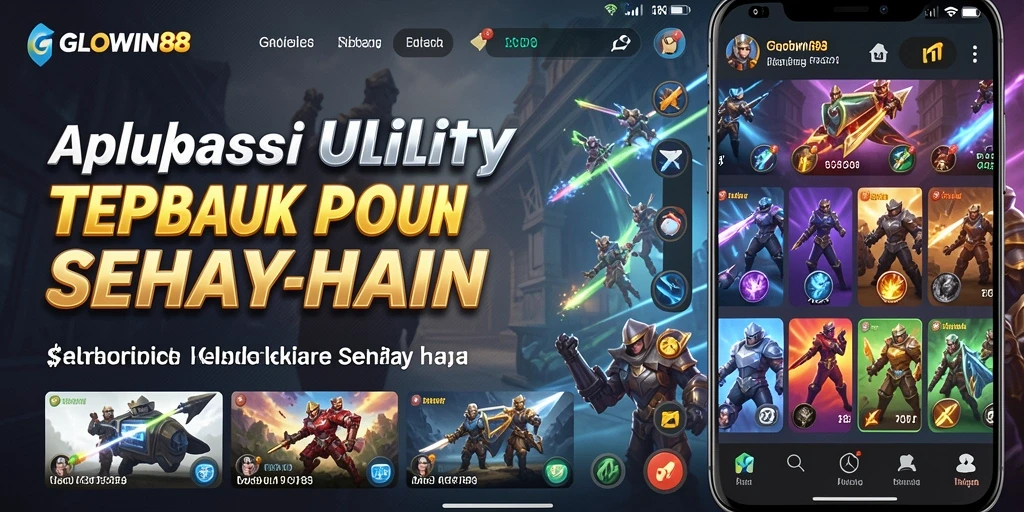 Tangkapan layar GLOWIN88 menampilkan antarmuka pengguna yang intuitif dan fungsional.