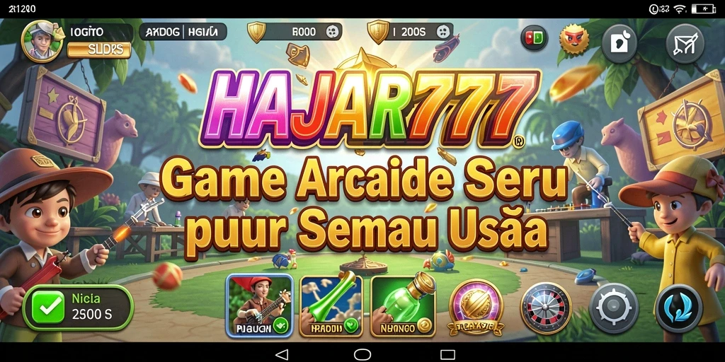Tampilan gameplay seru di HAJAR777 yang penuh tantangan.