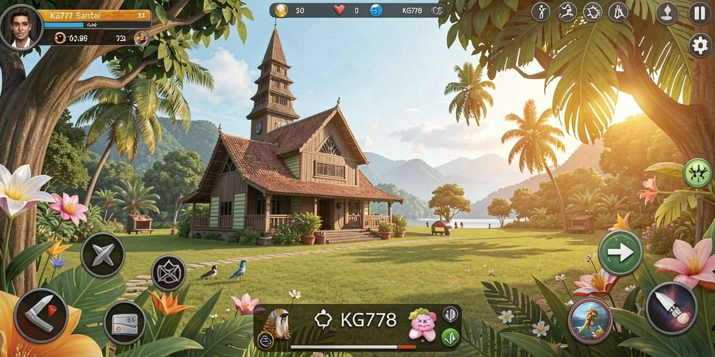 Screenshot utama KG778 menampilkan gameplay yang seru dan interaktif.