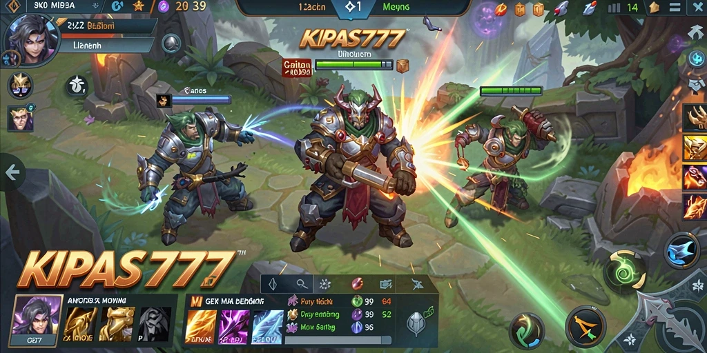 Gameplay seru dan kompetitif di KIPAS777.