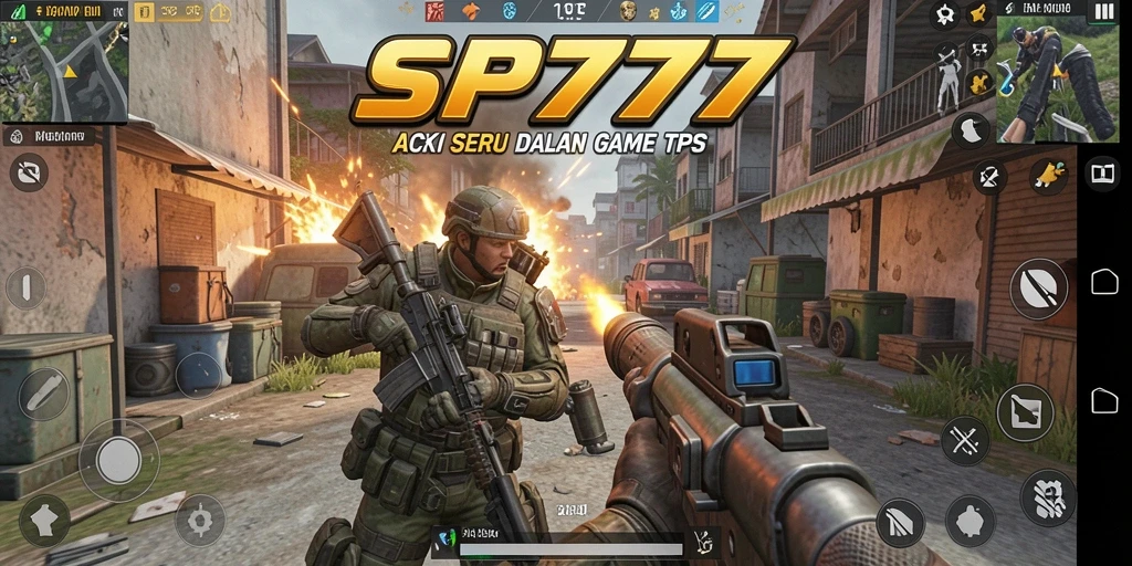 Tampilan seru permainan TPS SP777 dengan aksi mendebarkan.