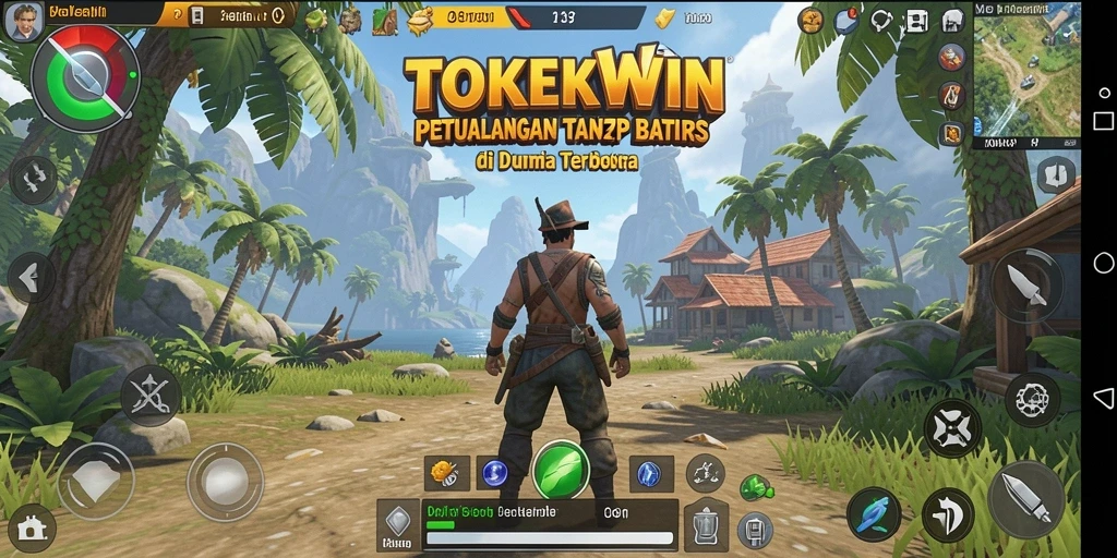 Gameplay menakjubkan TOKEKWIN di dunia terbuka yang luas.