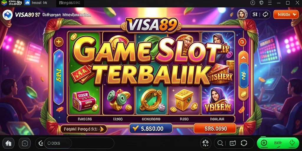 Screenshot utama VISA89 menampilkan gameplay Slot yang seru dan menarik.