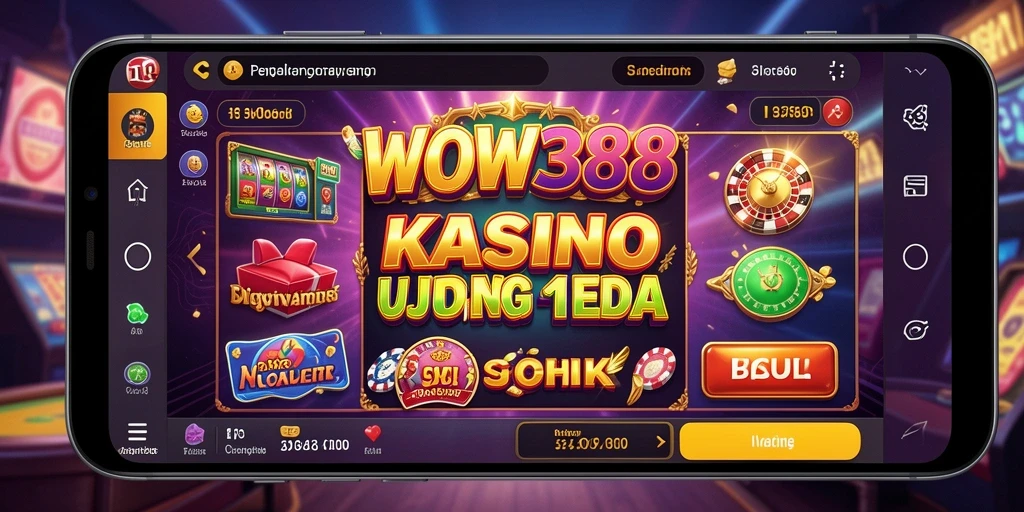 Tampilan menarik dari permainan Kasino WOW388 yang menggembirakan.